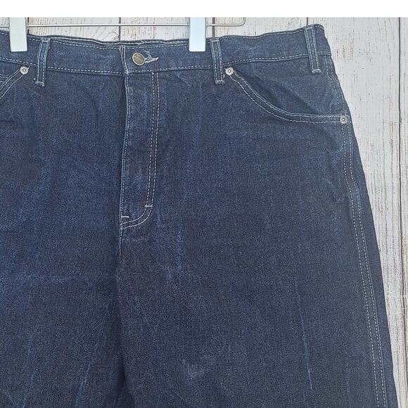 Vintage Dickies Carpenter denim shorts  Baggy Jorts - Picture 10 of 10